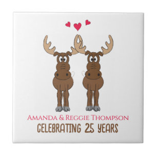 Carreau Amusante fête Anniversaire mignon orignal