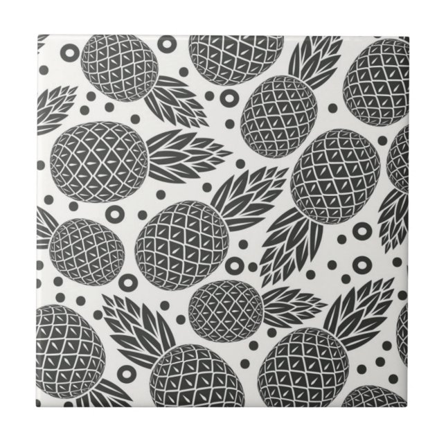 Carreau Ananas monochromes (Devant)