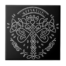 Ancien Viking Celtic Knotwork - Arbre de vie