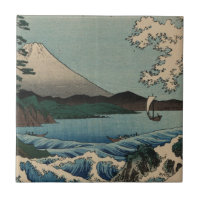 Ando Hiroshige - Mer À Satta Dans La Province De S