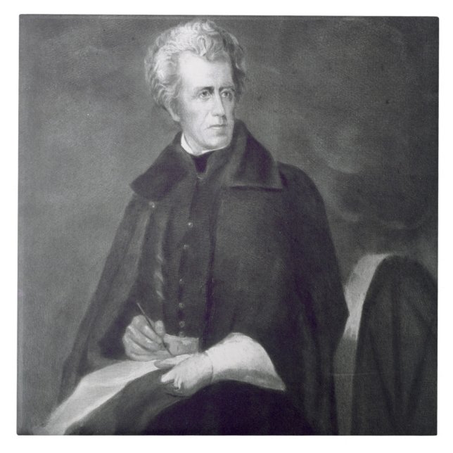 Carreau Andrew Jackson, 7ème Président des États-Unis (Devant)