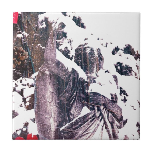 Carreau Ange d'hiver (Devant)