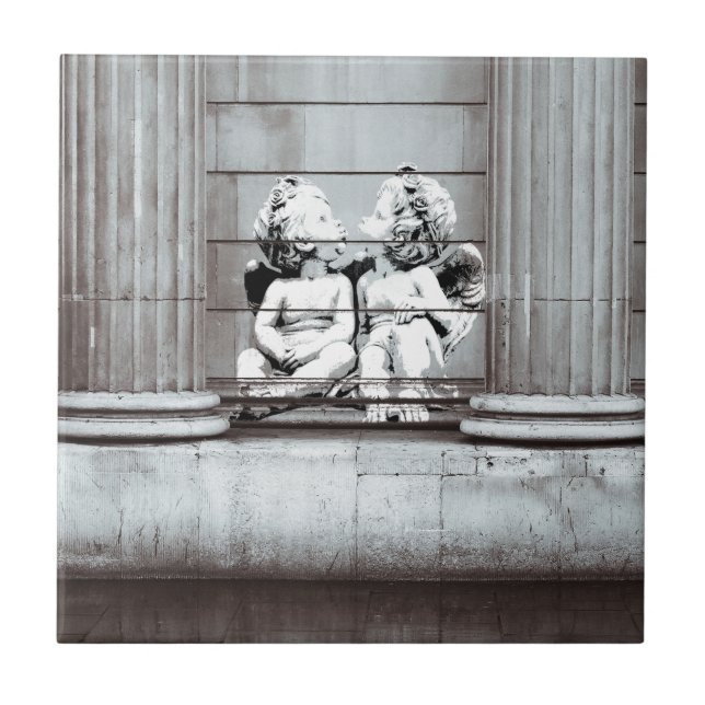 Carreau Anges d'art de rue (Devant)