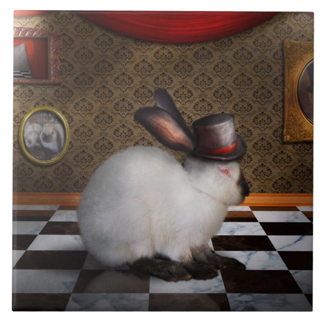 Carreau Animal - le lapin (Devant)