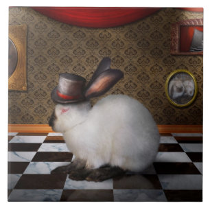 Carreau Animal - Le Lapin - Version inversée