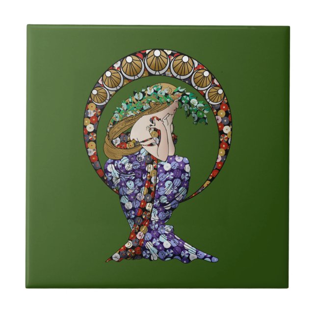 Carreau Annalise Art Nouveau (Devant)