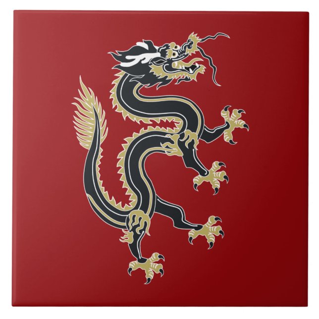 Carreau Année du dragon (Devant)