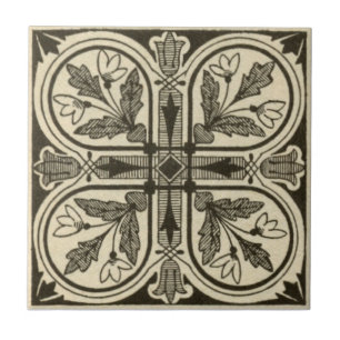 Carreau Antiquité Transferware de la reproduction VT0005