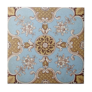 Carreau Antiquité Transferware de la reproduction VT0038