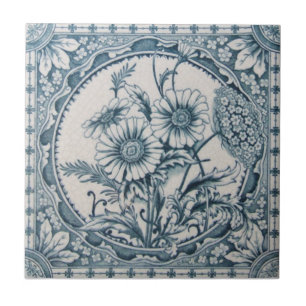 Carreau Antiquité Transferware de la reproduction VT0045