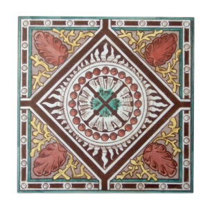 Carreau Antiquité Transferware de la reproduction VT0057