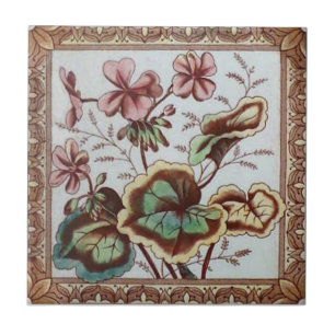 Carreau Antiquité Transferware de la reproduction VT0088