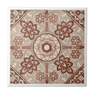 Carreau Antiquité Transferware de la reproduction VT0100