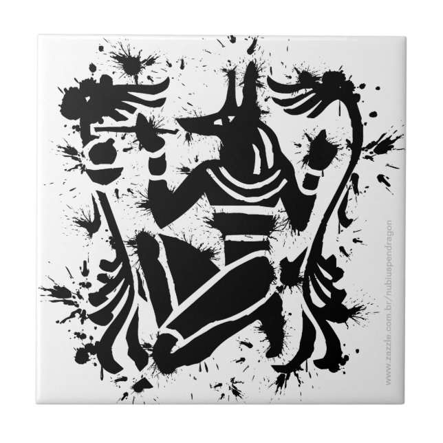 CARREAU ANUBIS STAMP (Devant)