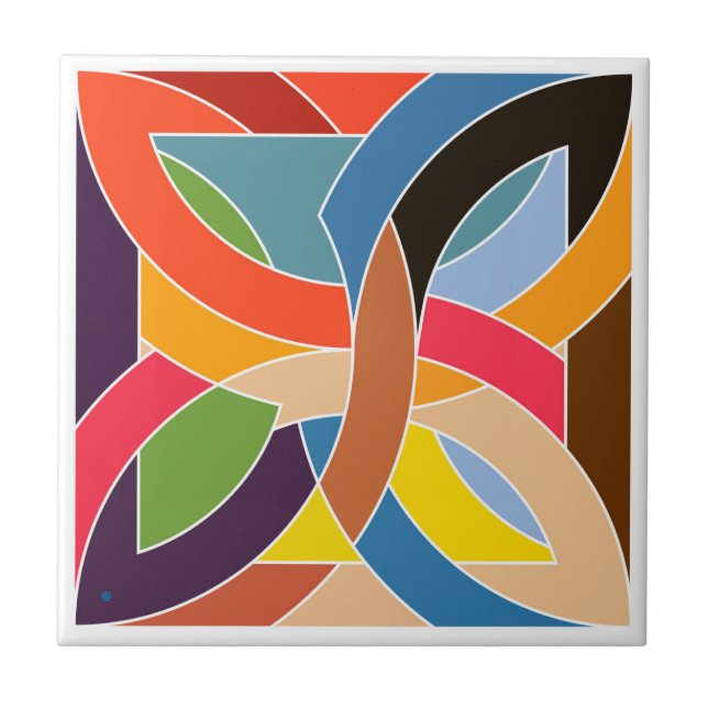 Carreau Après le carrelage en céramique Stella (Devant)