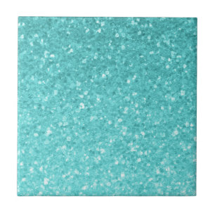 Carreau Aqua Turquoise Pailleté Brillant Mur ou Sol