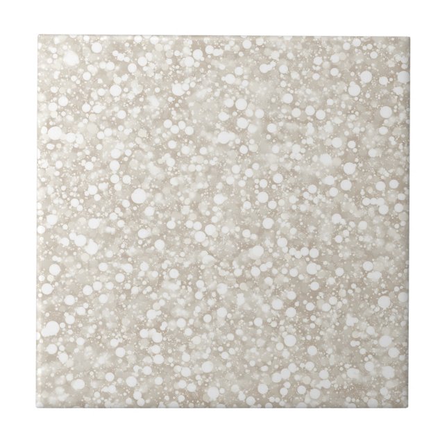Carreau Aquarelle Beige Beige Neutre (Devant)