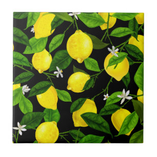 Carreau Aquarelle Citron 2