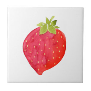 Carreau Aquarelle fraise