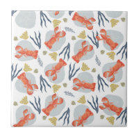 Aquarelle Homard Crustacean Beach Dollars