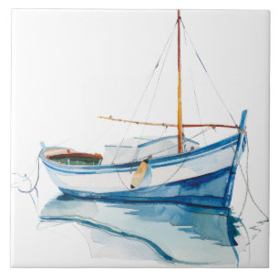 Carreau Aquarelle Méditerranée
