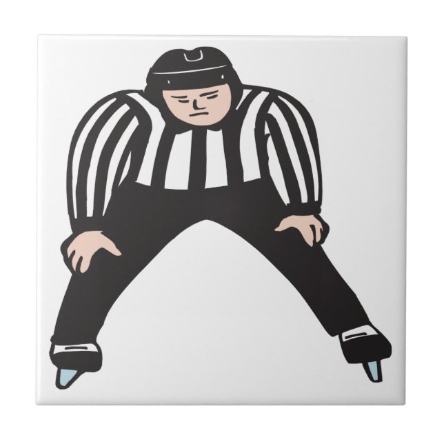 Carreau Arbitre d'hockey (Devant)