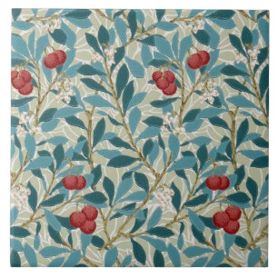 Carreau Arbre à framboises rouges, William Morris