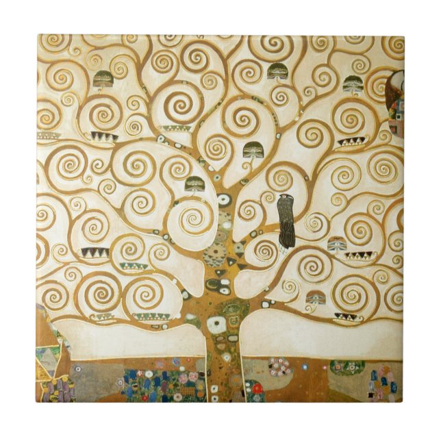 Carreau Arbre de vie de Gustav Klimt (Devant)