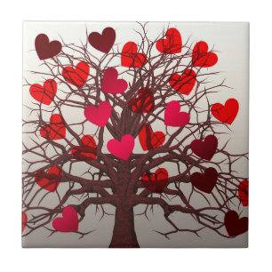 Carreau Arbre des coeurs