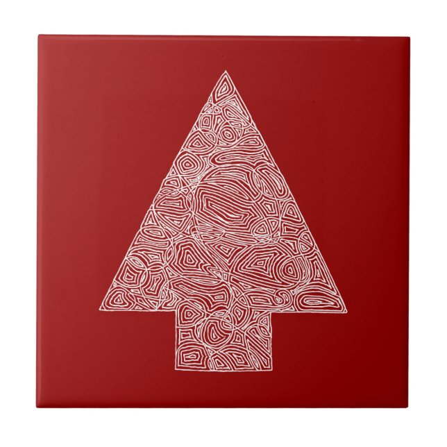 Carreau Arbre rouge (Devant)