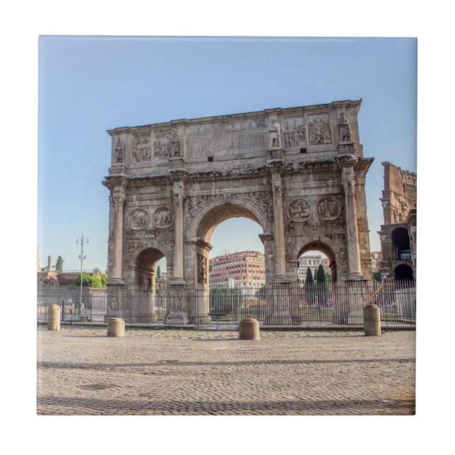 Carreau Arc triomphal de Constantine - Rome, Italie (Devant)