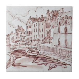 Carreau Architecture flamande Gand, Belgique