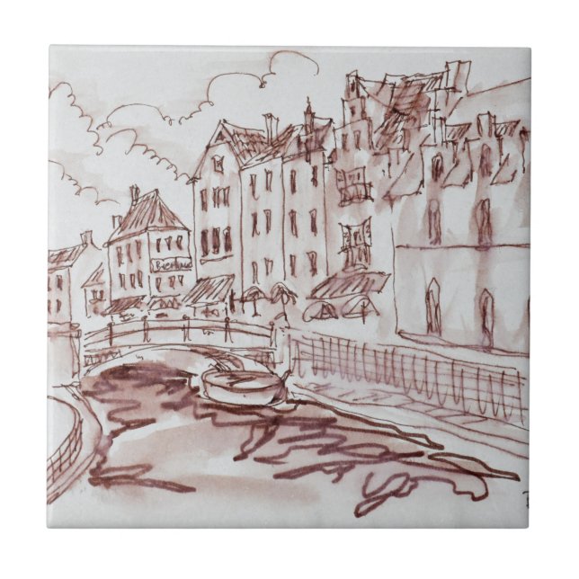 Carreau Architecture flamande| Gand, Belgique (Devant)