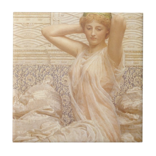 Carreau Argent d'Albert Joseph Moore, Beaux-Arts victorien (Devant)