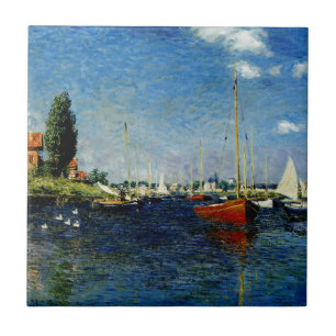 Carreau Argenteuil, peinture d'art par Claude Monet
