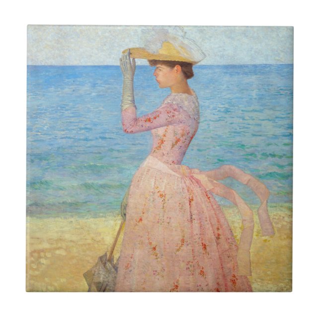 Carreau Aristide Maillol - Femme avec Parasol (Devant)