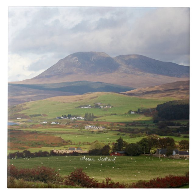 Carreau Arran, Écosse Paysage pittoresque (Devant)