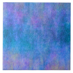 Carreau Arrière - plan bleu pourpre de texture d'aquarell