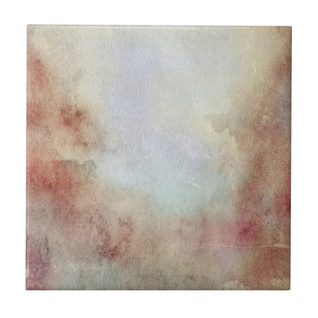 Carreau Arrière - plan d'automne d'aquarelle (Devant)