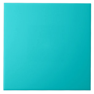 Carreau Arrière - plan de couleur turquoise Aqua Blue Sol