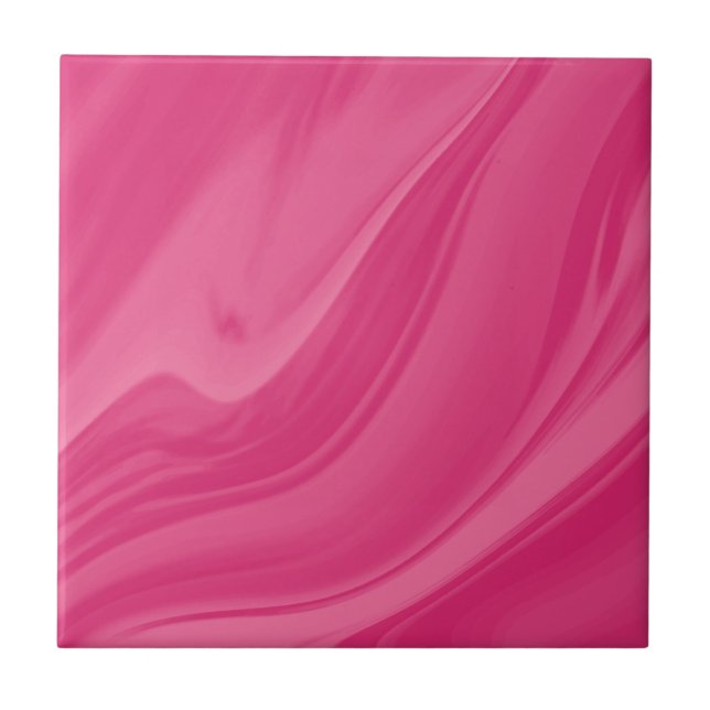 Carreau Arrière - plan de marbre liquide Magenta (Devant)