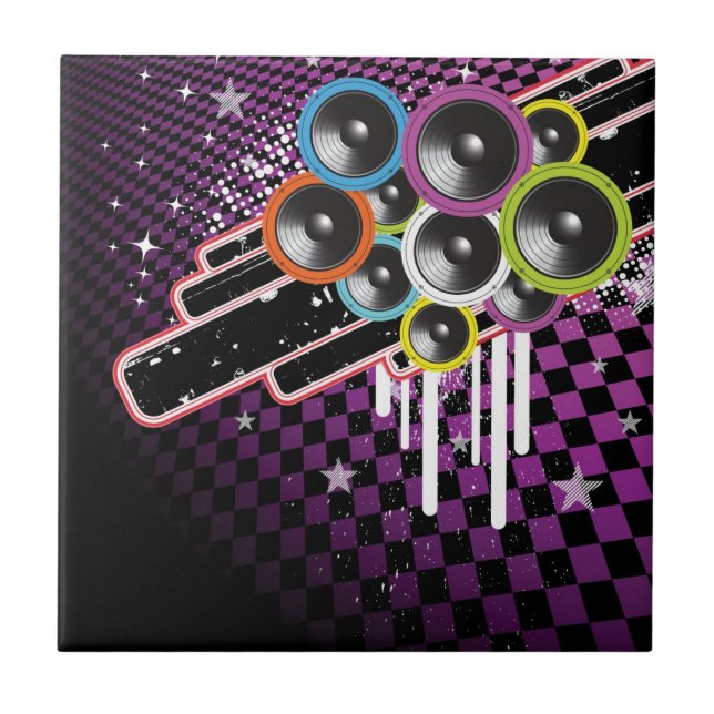 Carreau Arrière - plan grunge (Devant)