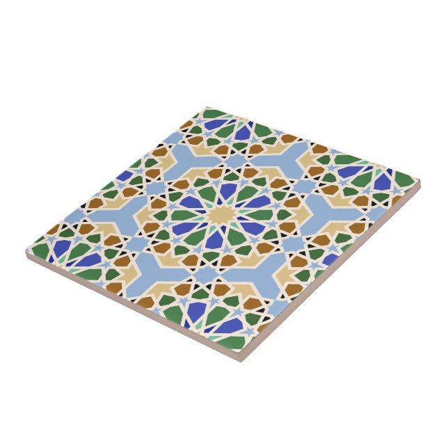 Carreau Arrière - plan Motif islamique (Côté)