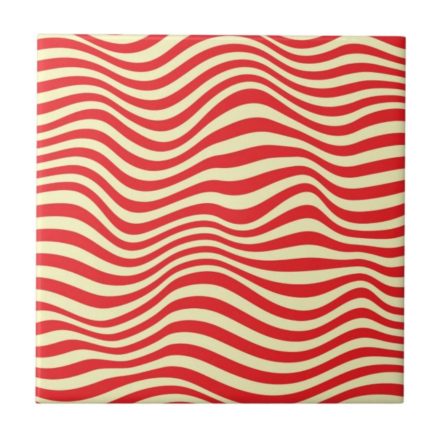 Carreau Arrière - plan rayé (Devant)