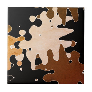 Carreau Art Abstrait rustique