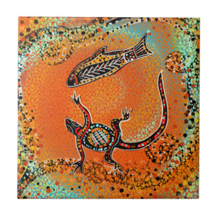 CARREAU ART AUSTRALIEN
