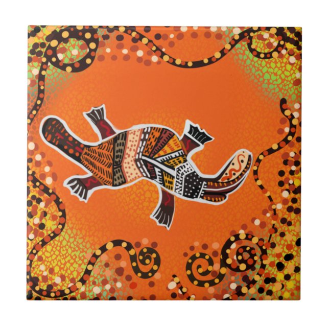 CARREAU ART AUSTRALIEN (Devant)