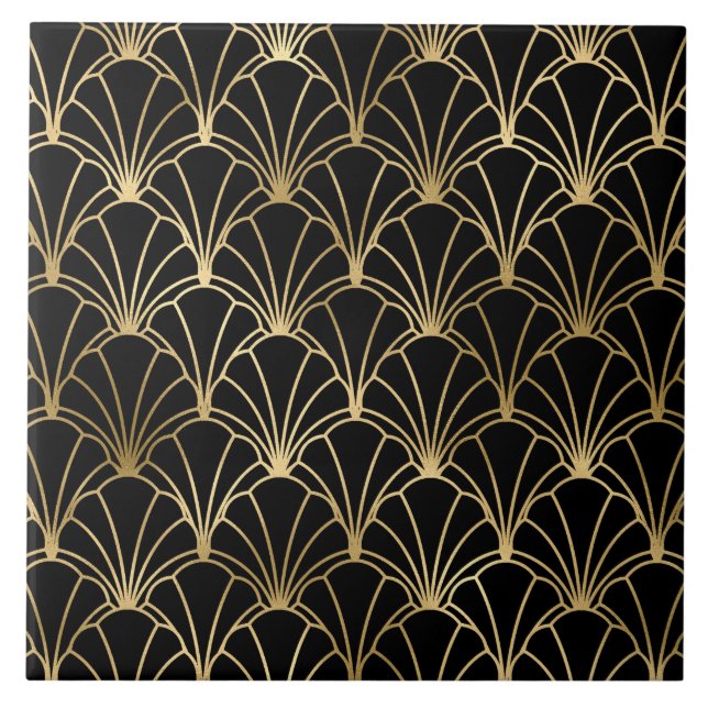 Carreau art déco accueil décoration carrelage céramique (Devant)
