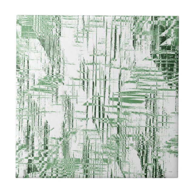Carreau Art déco vert (Devant)
