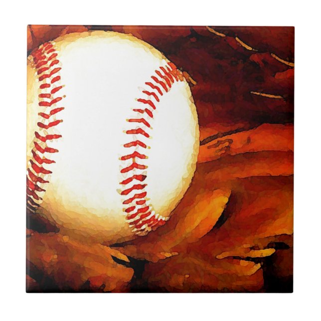 Carreau Art du baseball (Devant)